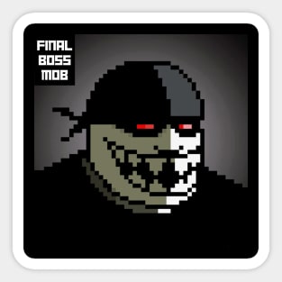 Final Boss Mob #11 Sticker